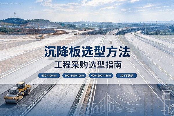 岳西沉降板选择方法