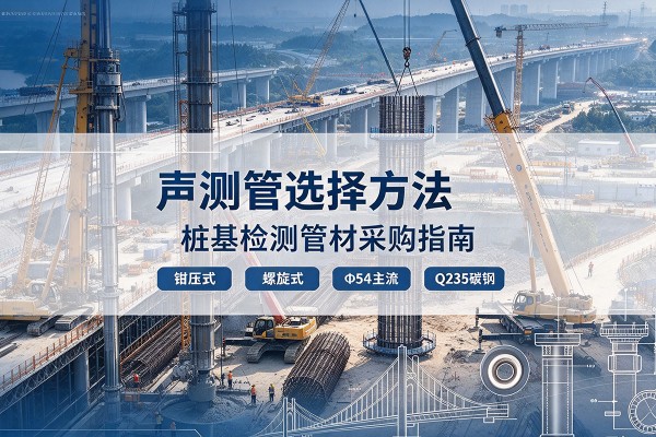 岳西声测管选型标准