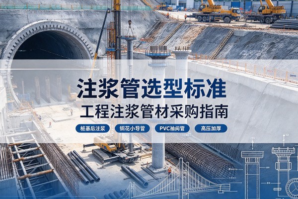 岳西注浆管选型标准