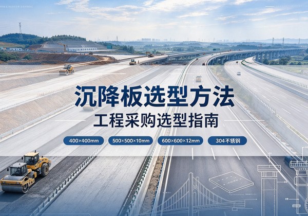岳西沉降板选择方法