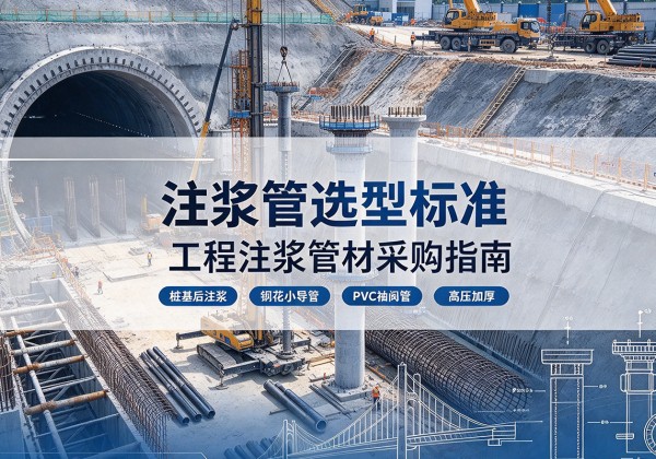 岳西注浆管选型标准